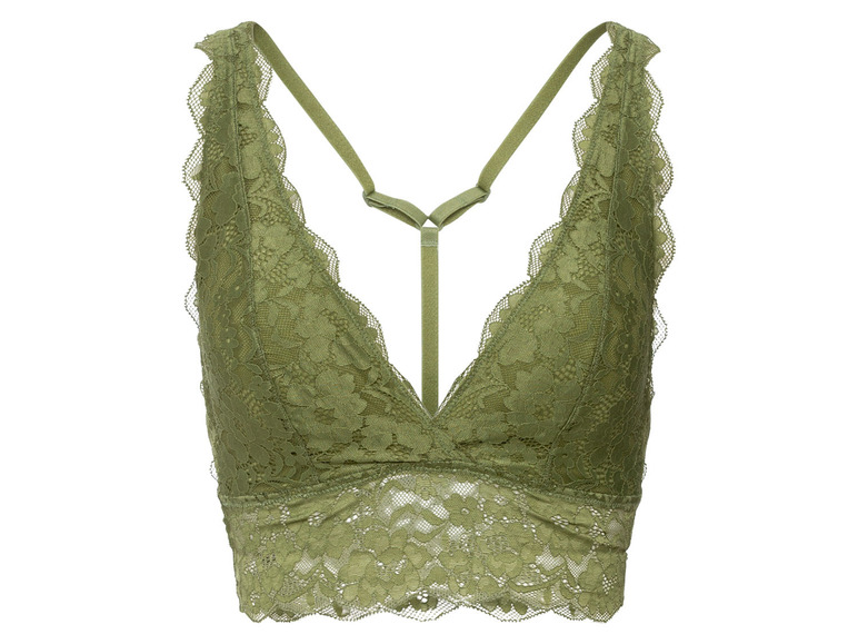 Gehe zu Vollbildansicht: esmara® Damen Spitzen Bralette, bequem ohne Bügel - Bild 8