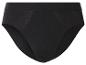 Schwarze Herrenslips mit strukturierten Seitenpartien und bequemem Bund