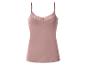 Rosa Camisole-Top mit Spitze