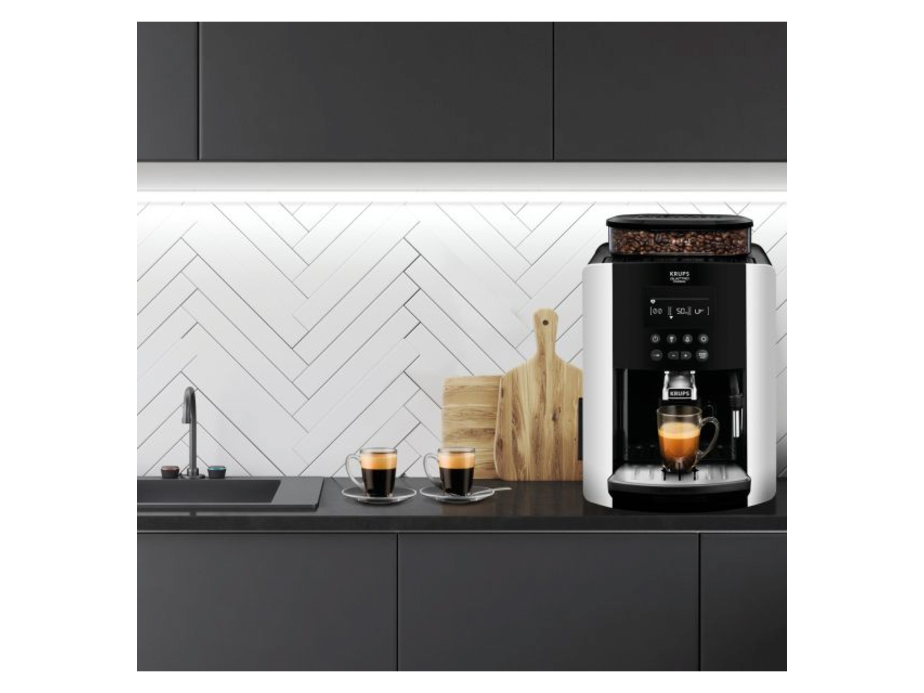 Thumbnail - Krups Kaffeevollautomat Arabica Display Quattro Force EA8178