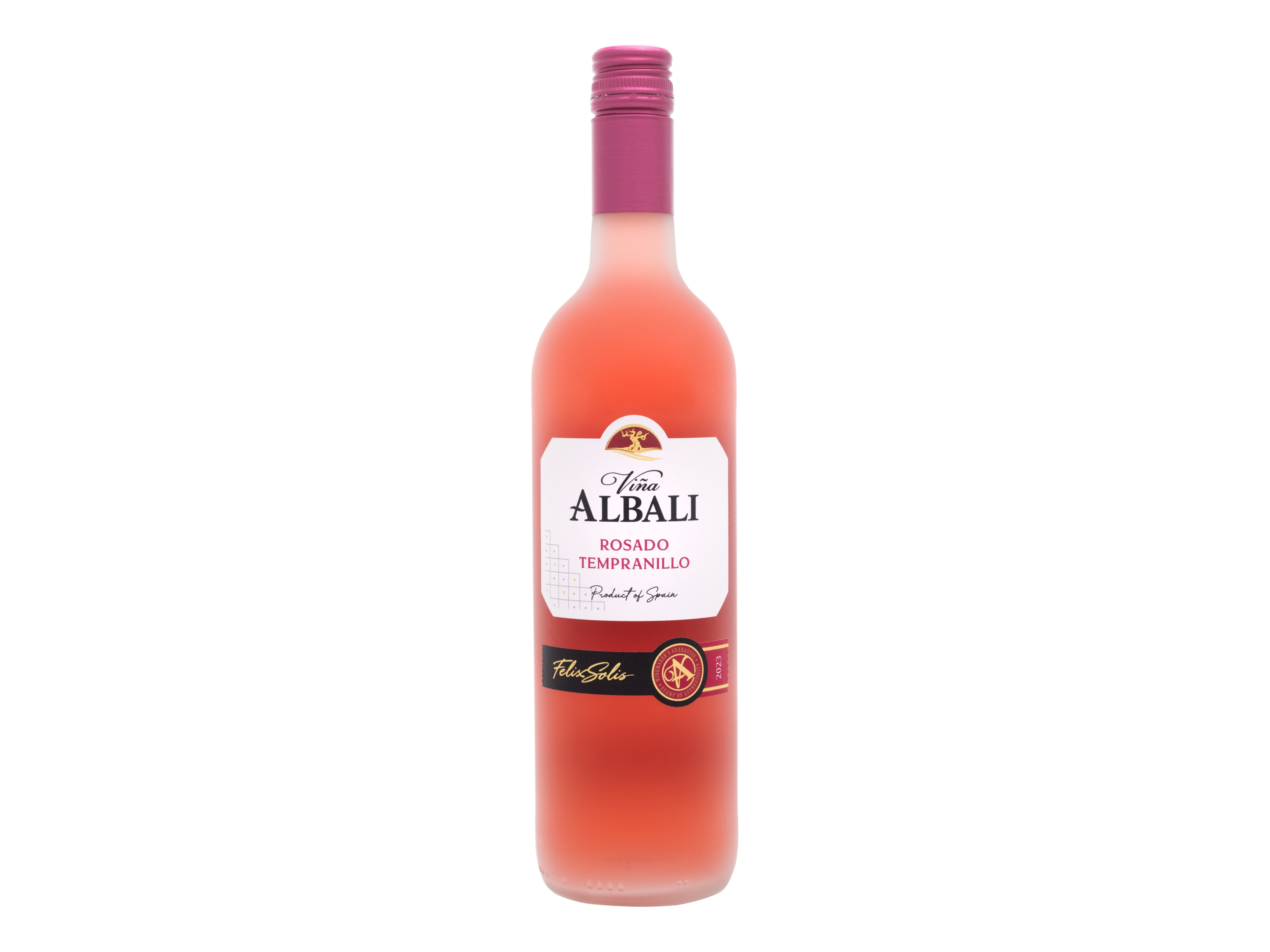Viña Albali Rosado Tempranillo Valdepeñas DO trocken vegan, Roséwein 2023 | 08410702000031