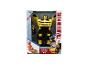 Gelbes Transformers Bumblebee Spielzeug in Box, mit Funkfernsteuerungsfunktion.