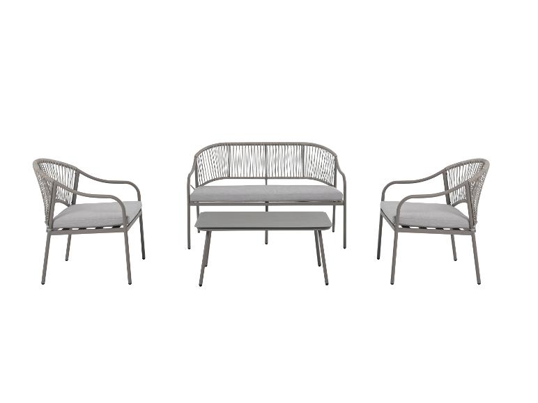 Stahl-Geflecht-Coffee-Set »Bilbao«, 4-teilig