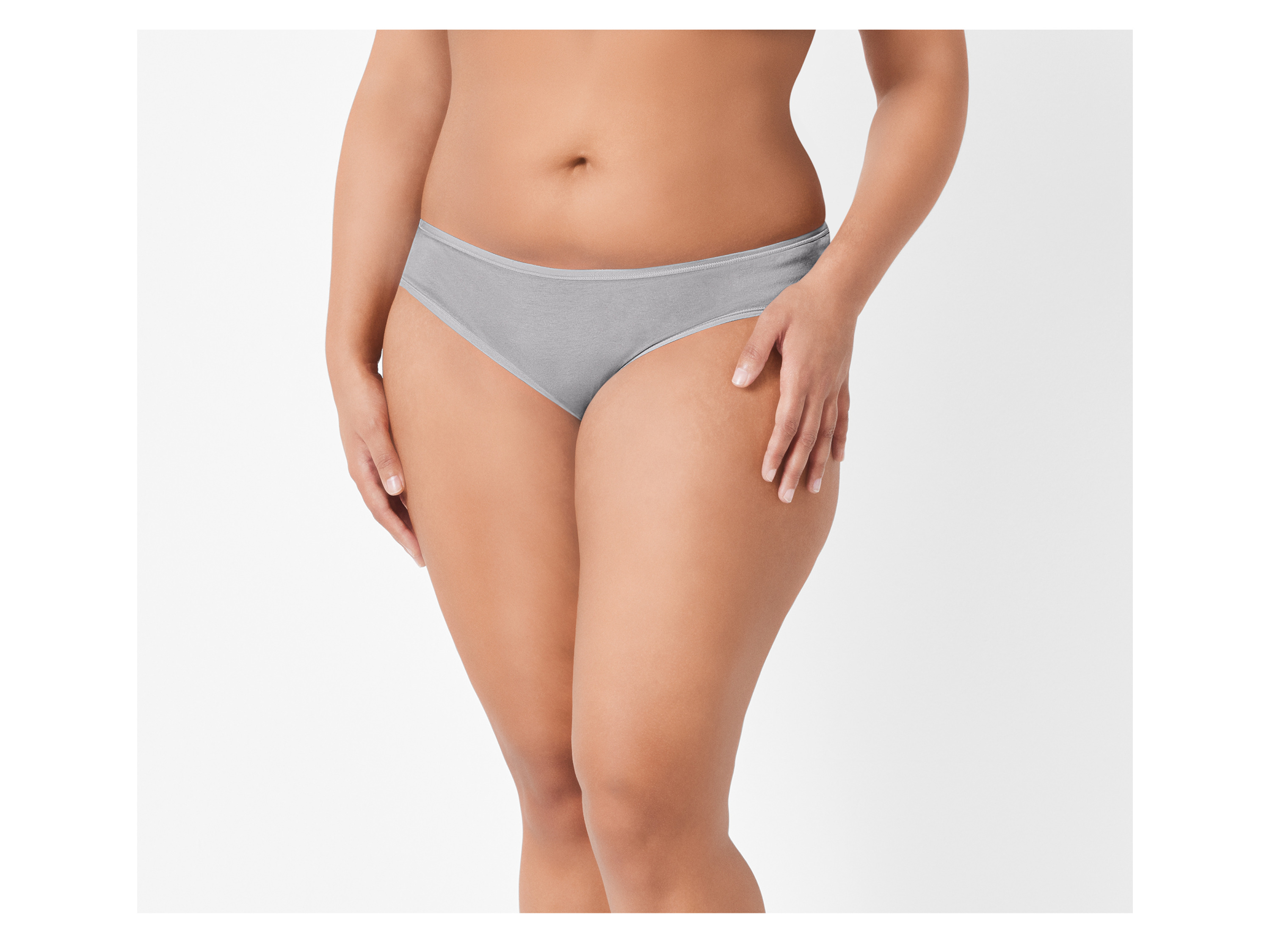 Thumbnail - esmara® Damen Slips, 5 Stück (navy/dunkelgrau/hellgrau, XL(48/50))