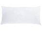 LIVARNO® waschbares weißes Kopfkissen 80 x 40 cm mit wellenförmigem Steppmuster.
