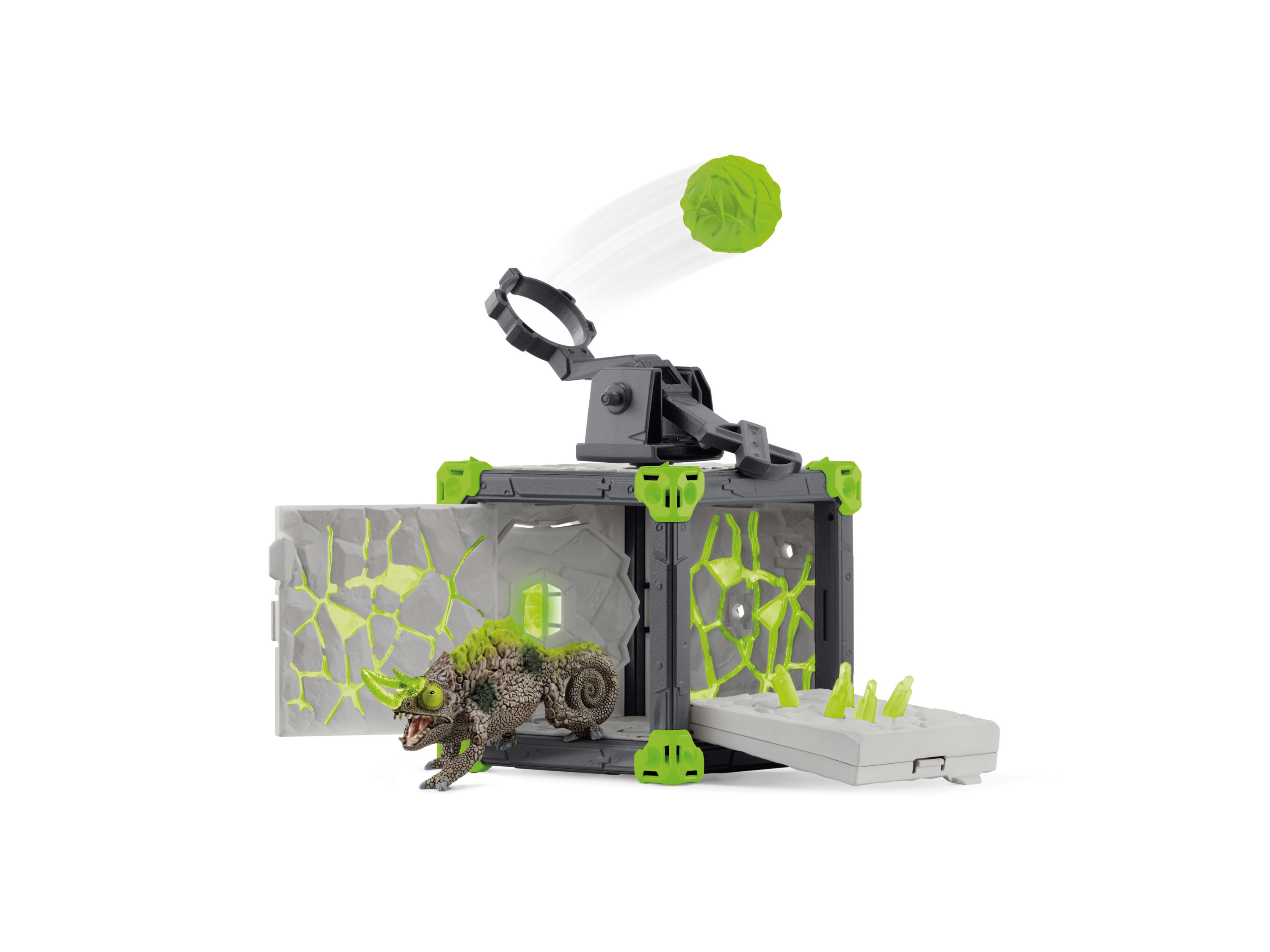 Thumbnail - Schleich BattleCave Stone Chameleon