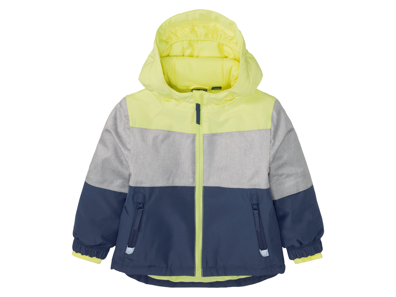 lupilu® Kleinkinder Skijacke (86/92, navy/grau/lime) | 04055329082844