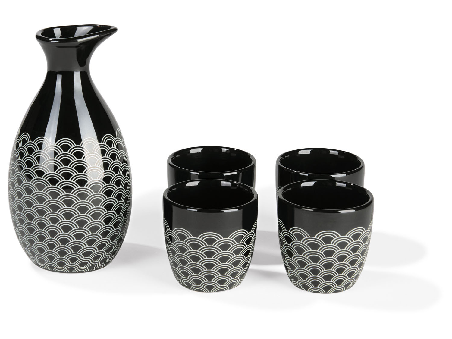 ERNESTO® SakeSet, 5teilig, Steingut LIDL