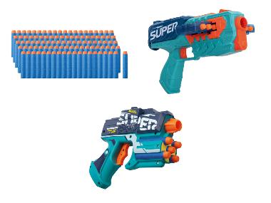 LUPILU® Darts-Nachfüllpfeile / Soft-Dart Pistole