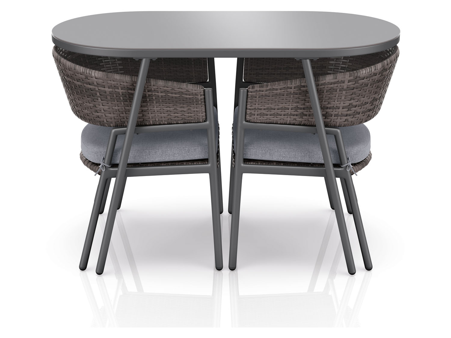 Thumbnail - LIVARNO home Balkonset, aus Stahl, 3-teilig