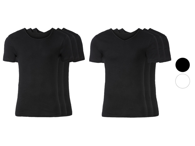 Gehe zu Vollbildansicht: LIVERGY® Herren Unterhemden, 3 Stück, in Feinripp-Qualität - Bild 1