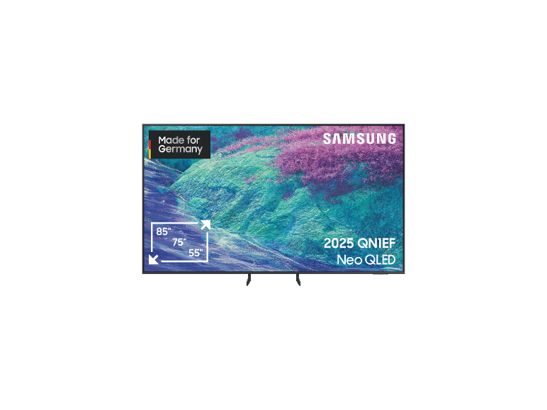 SAMSUNG GQ65QEF1AUXZG Neo QLED TV mit 'Made for Germany' Kennzeichnung