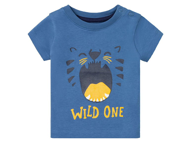 Gehe zu Vollbildansicht: lupilu Baby T-Shirt, 3 Stück, mit Bio-Baumwolle - Bild 8
