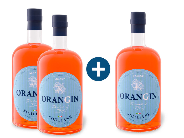 2+1 Paket OrangGin Siciliane 40 %Vol