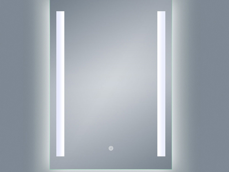 Gehe zu Vollbildansicht: axentia LED-Spiegel, modernes, zeitloses Design - Bild 14