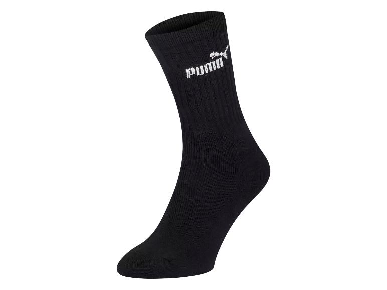 Schwarze Puma Socken.