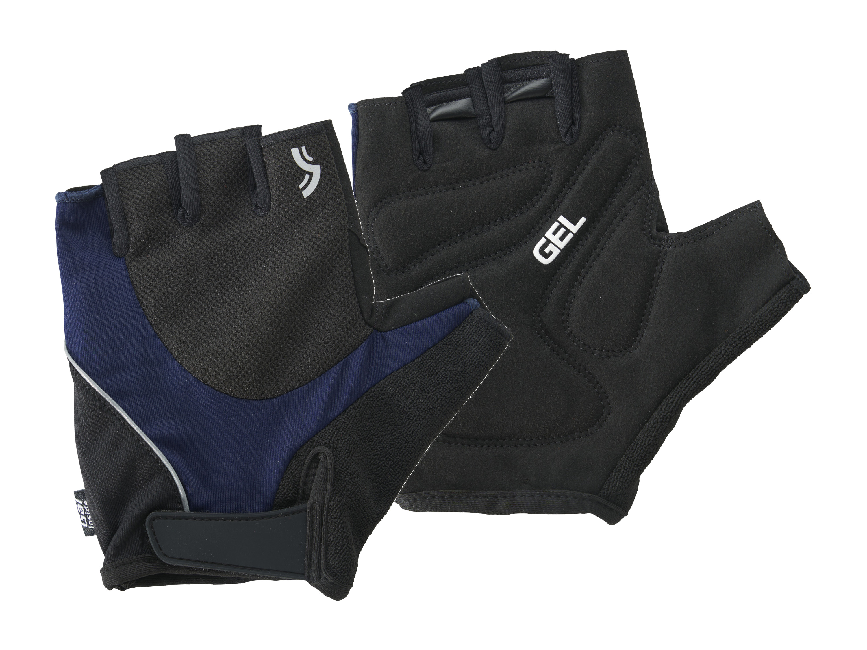 CRIVIT Fahrradhandschuhe (Navy, 10)““ | rot