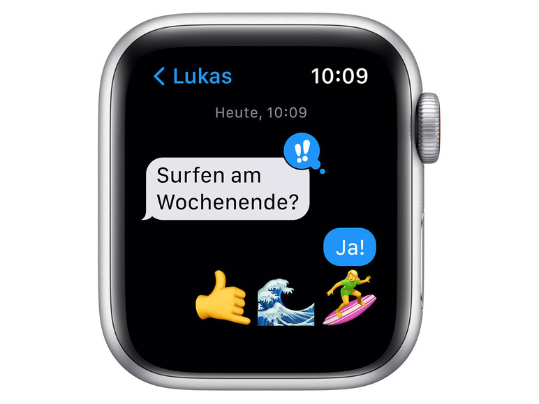 Gehe zu Vollbildansicht: Apple Watch SE GPS + Cellular intelligente Uhr mit Sportband - 32 GB - Wi-Fi, Bluetooth - 4G - Bild 53