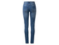 Blaue Skinny Jeans für Damen.