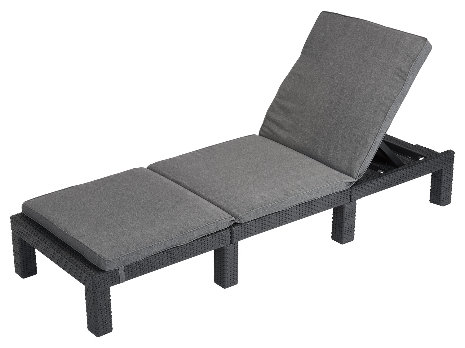 LIVARNO home Gartenliege, in Geflechtoptik LIDL