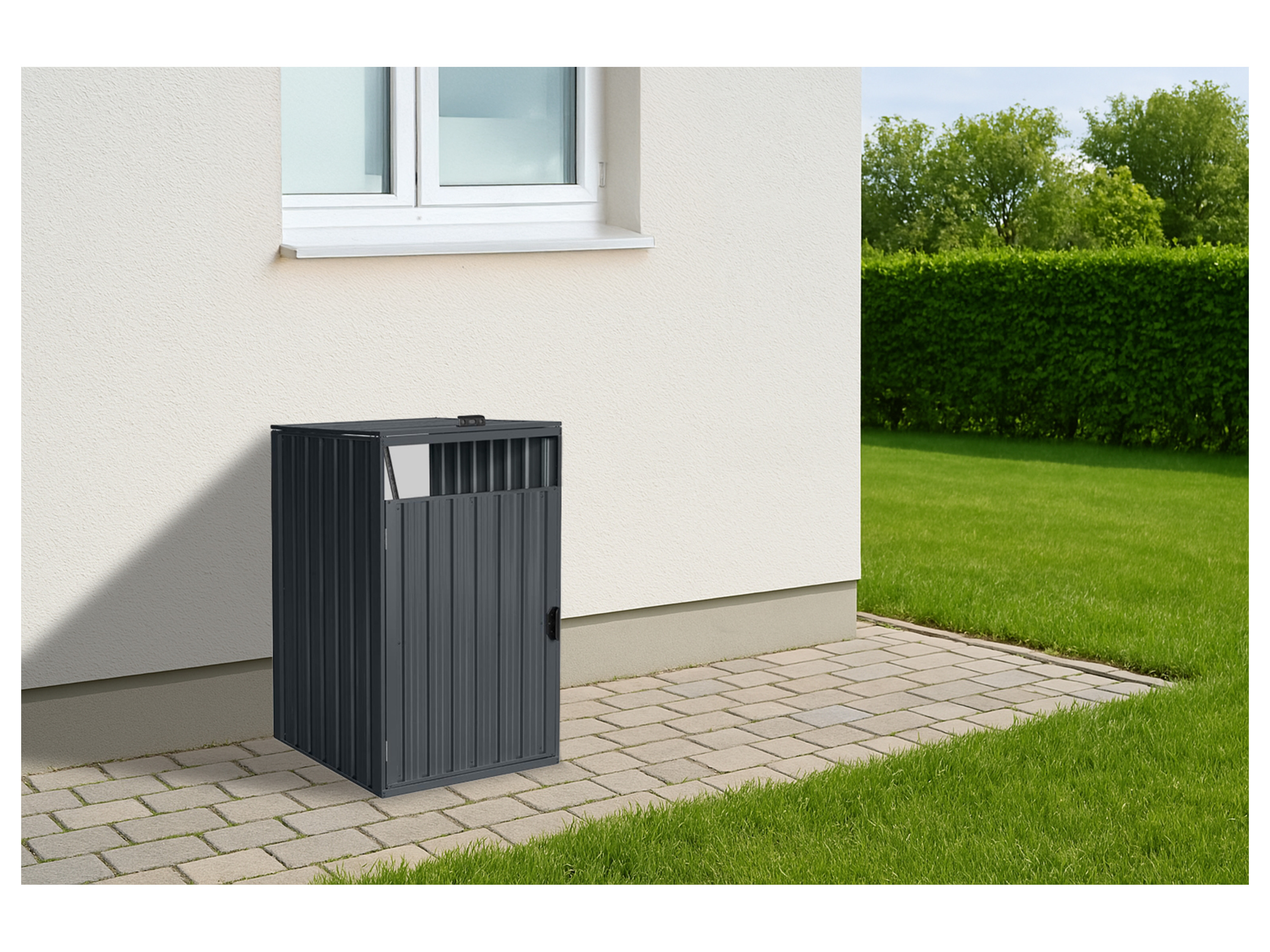 HOME DELUXE Mülltonnenbox CUBO (1 x 240 l) – Bild 2 von 2
