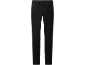 Schwarze Slim-Fit-Jeans mit Vordertaschen und Knopfverschluss.