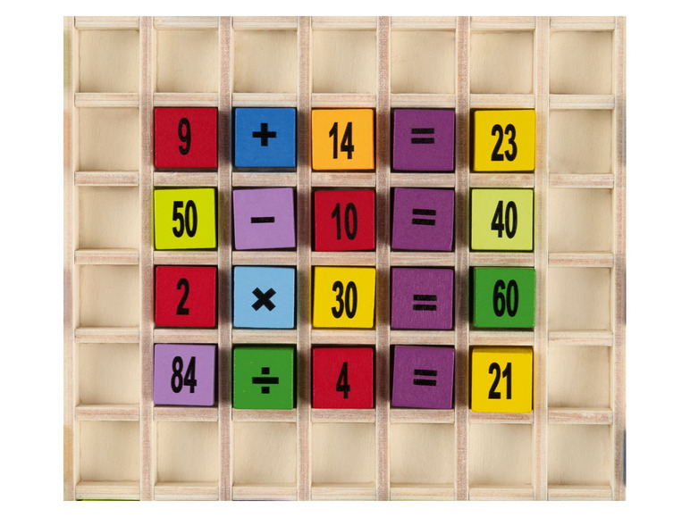 Gehe zu Vollbildansicht: Playtive Lernspiel ABC / Multiplizieren / Rechnen, 101-teilig - Bild 13