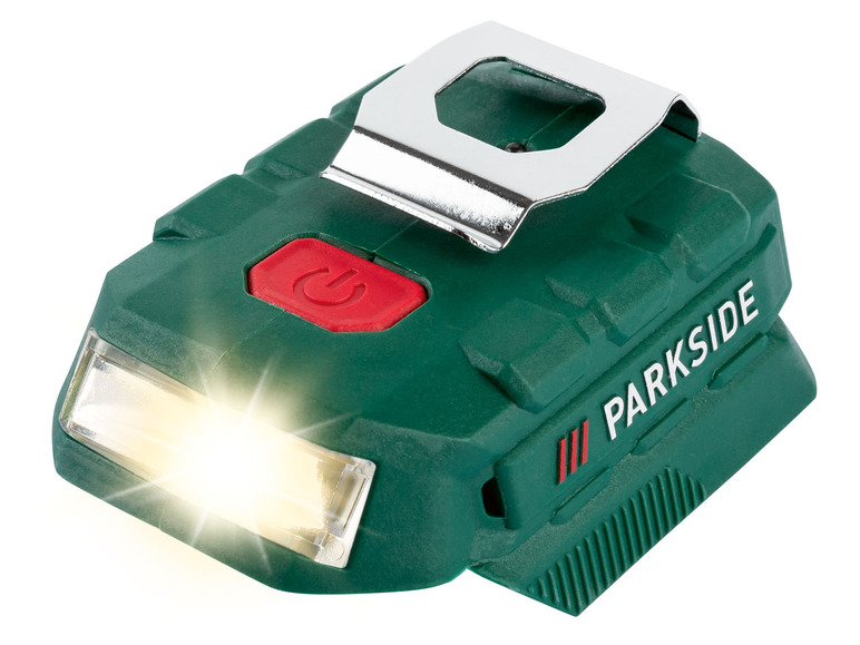 Gehe zu Vollbildansicht: PARKSIDE 20 V Akku-Adapter »PAA 20-Li B2«, mit LED-Leuchte, ohne Akku - Bild 4