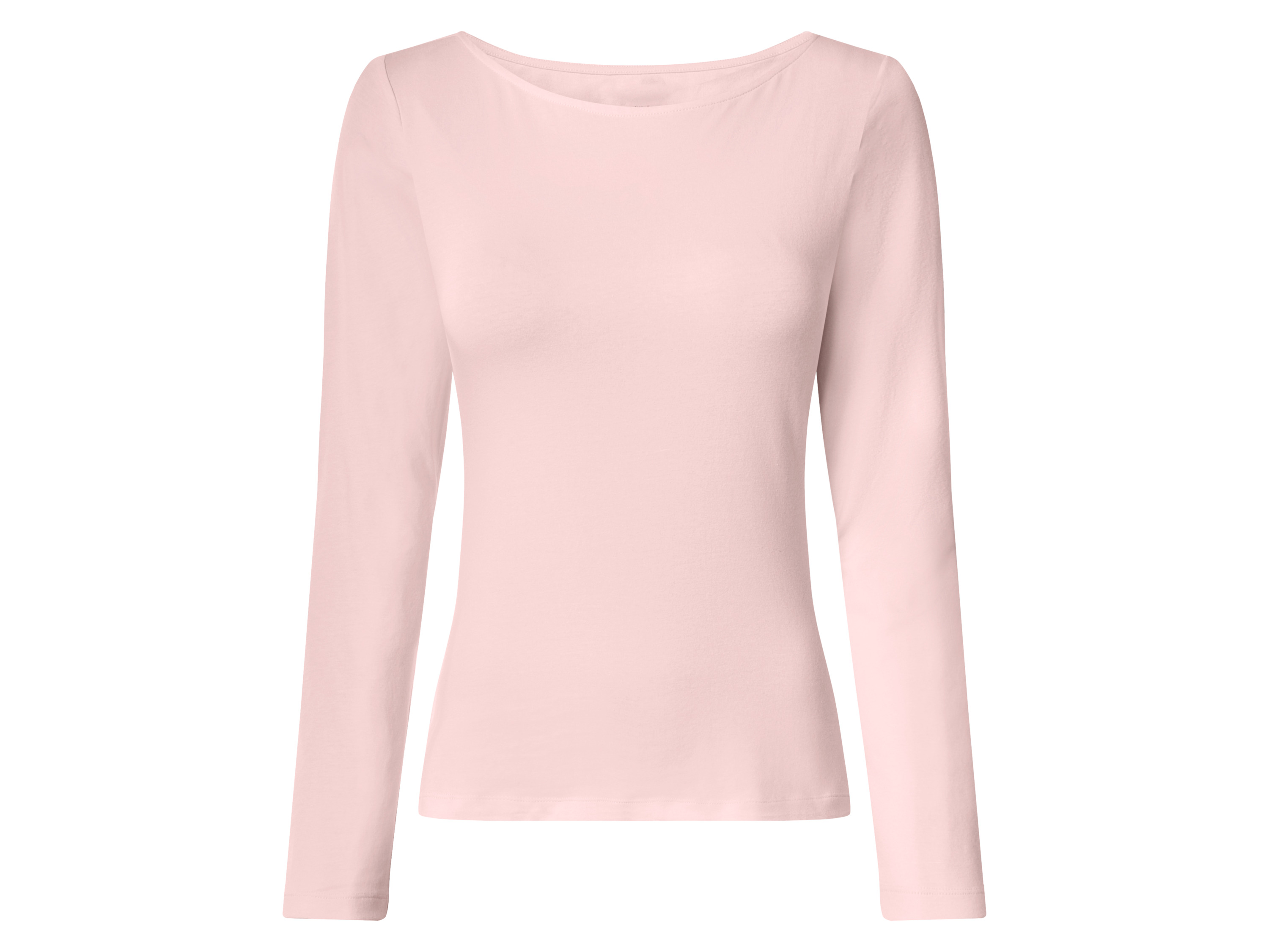 Thumbnail - esmara® Damen Langarmshirt 2 Stück (Pink/Weiß, XS(32/34))