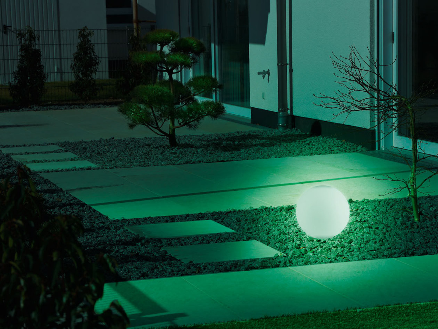 LIVARNO home LED Leuchtkugel, ∅ 50 cm, Zigbee Smart Ho…