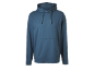 Blauer Herren-Kapuzenpullover mit Kängurutasche