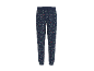 Dunkelblaue Jogginghose mit festlichem Lichterketten-Muster