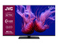 Ein 50 Zoll JVC QLED Fernseher mit Dolby Vision Atmos und TiVo.