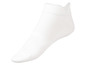 Weiße, niedrige Sportsocken