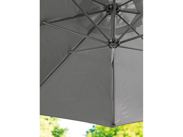 Gehe zu Vollbildansicht: LIVARNO home Ampelschirm, mit verstellbarer Schirmneigung, anthrazit - Bild 10
