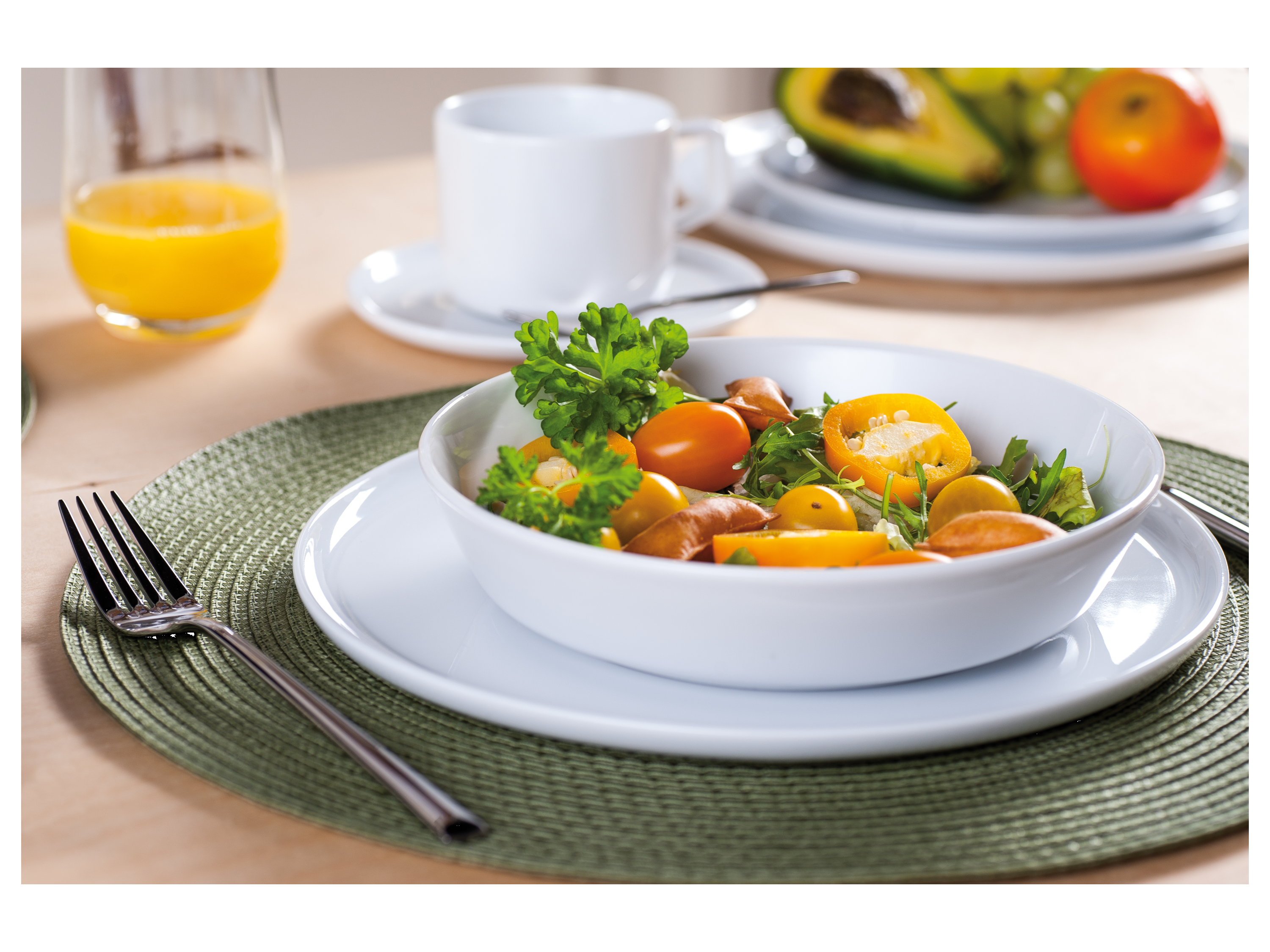 Thumbnail - Creatable Geschirrset »Chef Collection« (12-teiliges Tafelservice, Weiß)