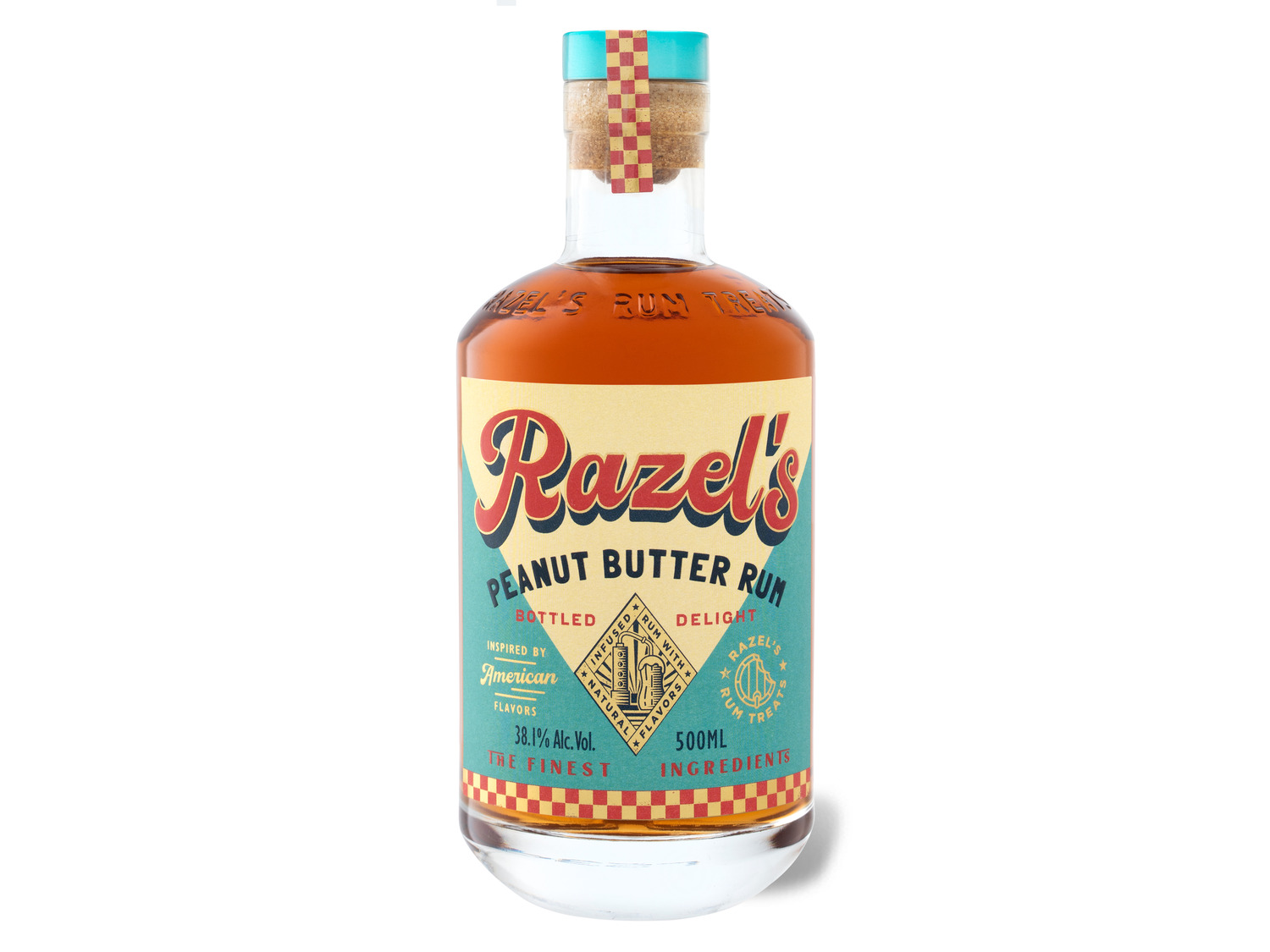 Razel\'s Peanut Butter (Rum-Basis) 38,1% Vol | LIDL