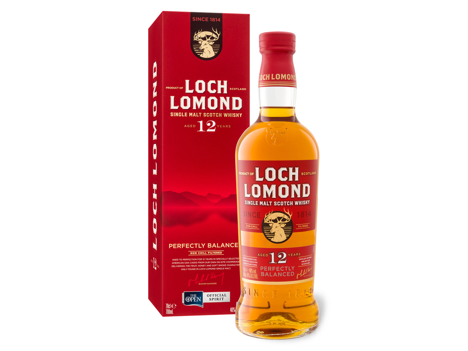 Loch Lomond Highlands Single Malt Scotch Whisky 12 Jah…