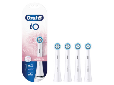 Oral-B - iO Aufsteckbürsten - 4er Gentle Care