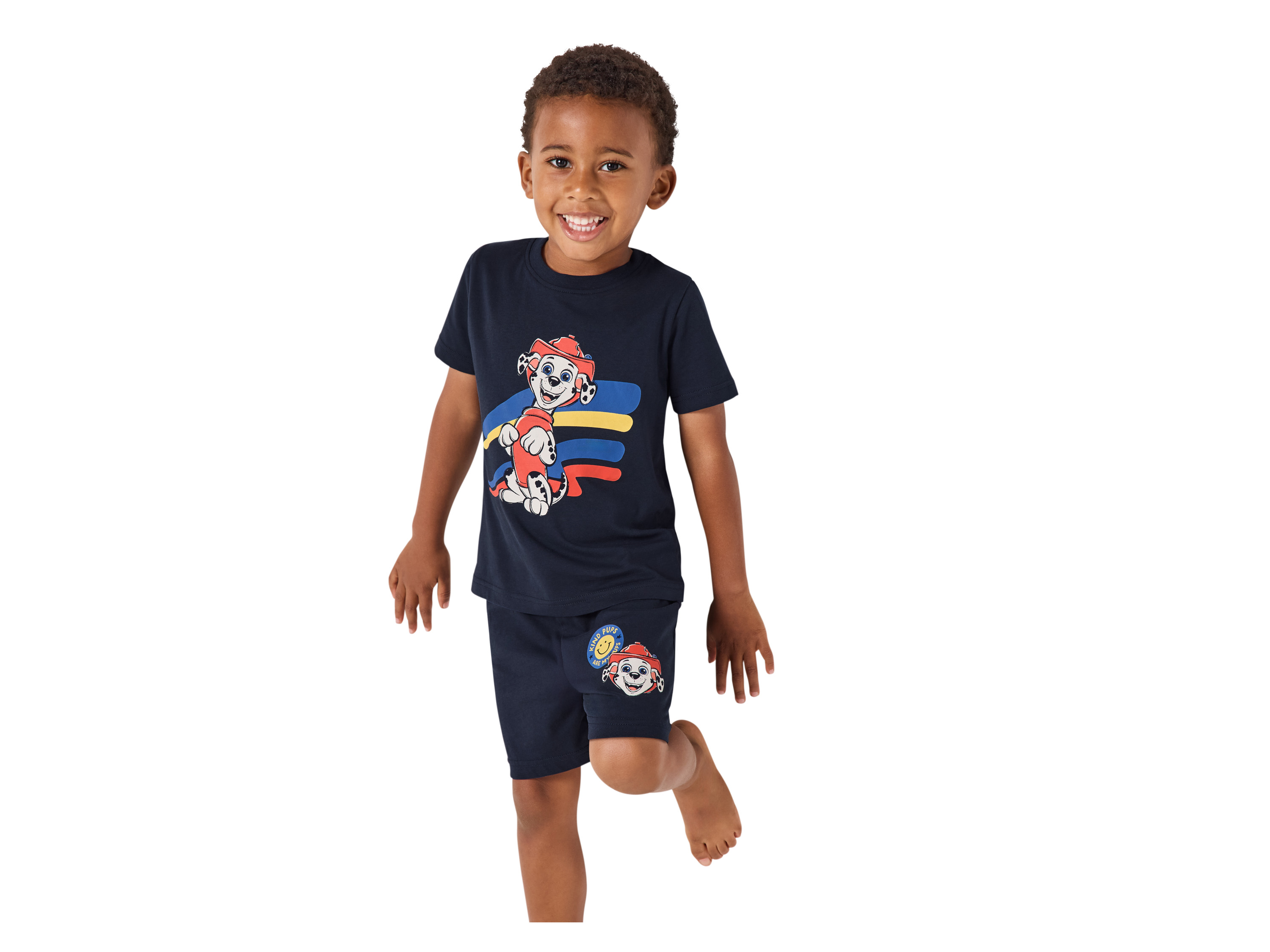 LUPILU® Kleinkinder Pyjama »Paw Patrol« (Navy, 98/104) – Bild 3 von 4
