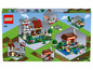 LEGO Minecraft 2-in-1-Set mit einem Schloss und einem Haus