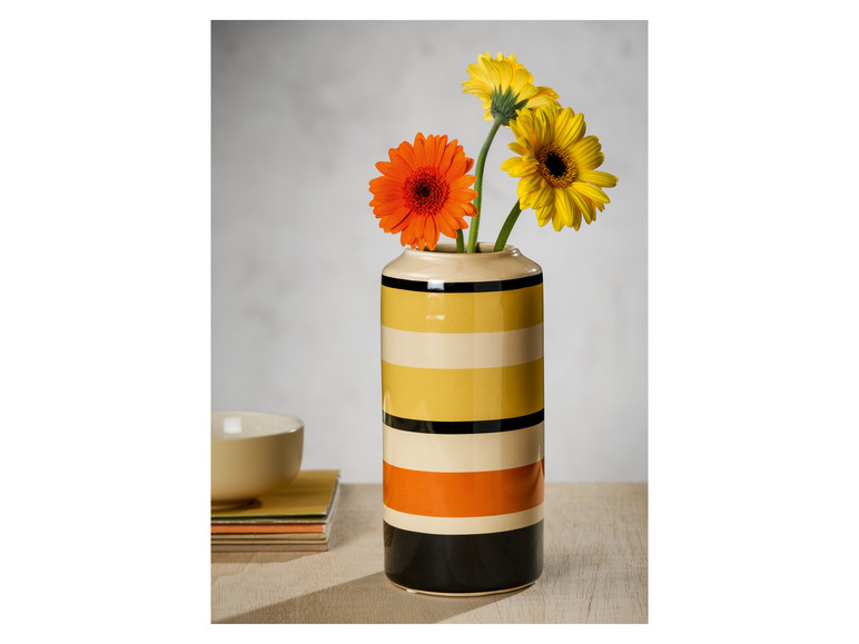 Gehe zu Vollbildansicht: LIVARNO home Vase, aus Keramik - Bild 3
