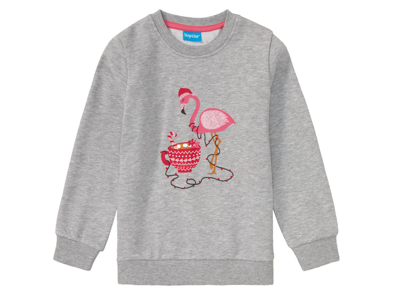 Gehe zu Vollbildansicht: lupilu® Kleinkinder Mädchen Sweatanzug mit Weihnachtsmotiv - Bild 13