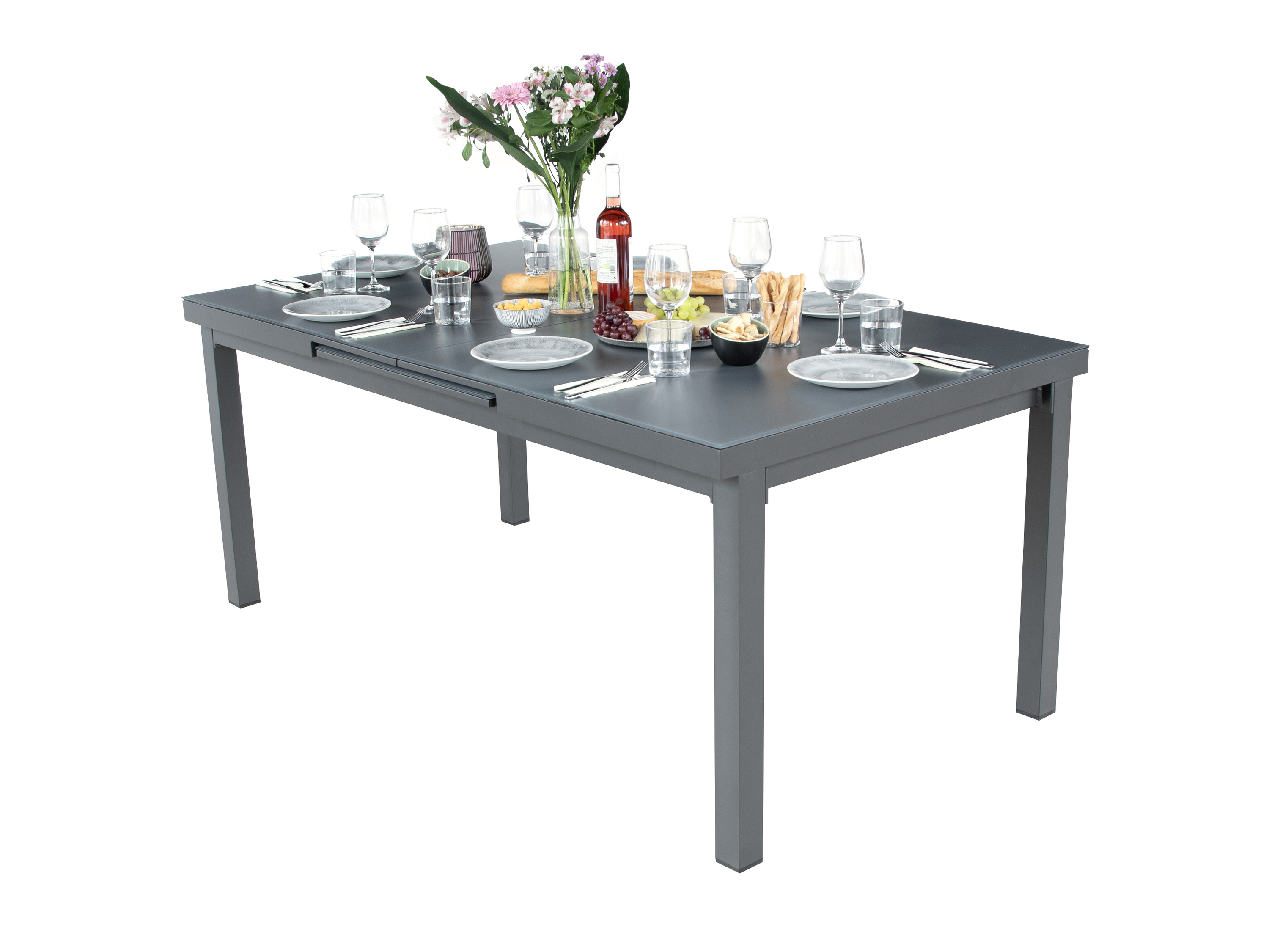 BELLAVISTA - HOME & GARDEN® Tisch »Boston«, mit automatischer Auszieh-Funktion – Bild 4 von 4