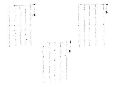 LIVARNO home Lichtervorhang Kugel