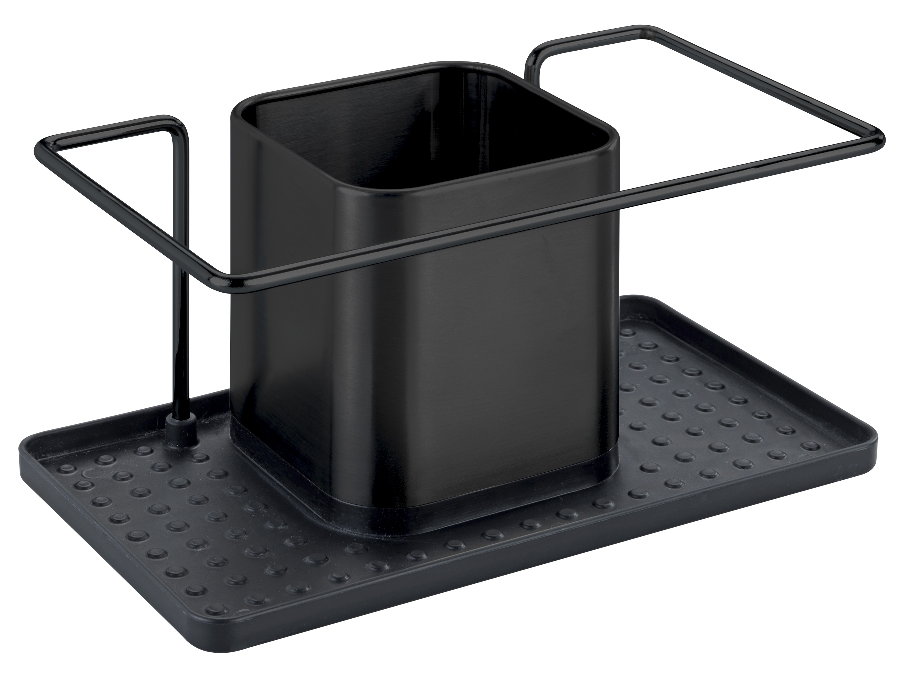 Spülbeckenorganizer (quadratisch/anthrazit) | 04008838423813