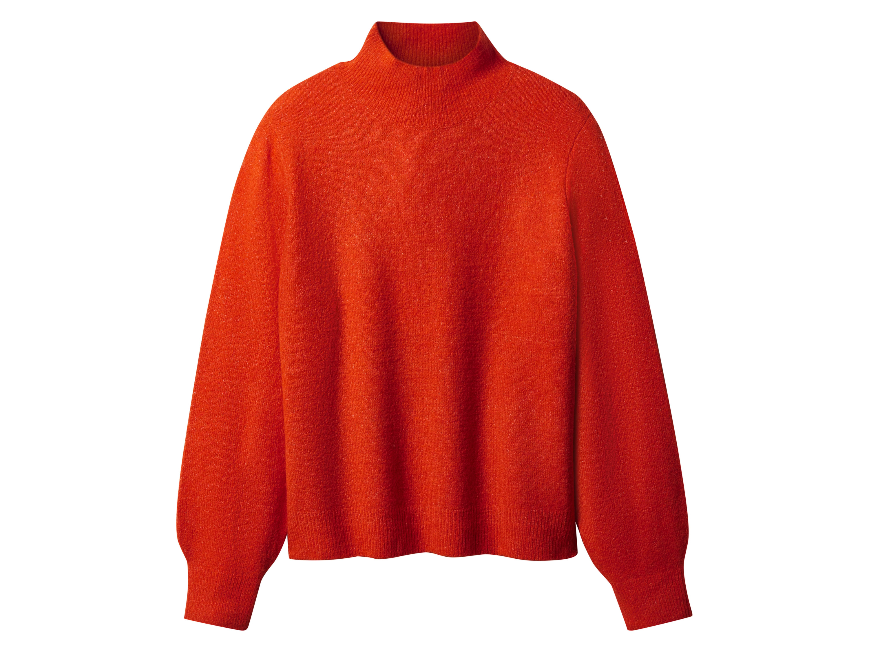 ESMARA® Damen Strickpullover (Orange, XS (32/34))