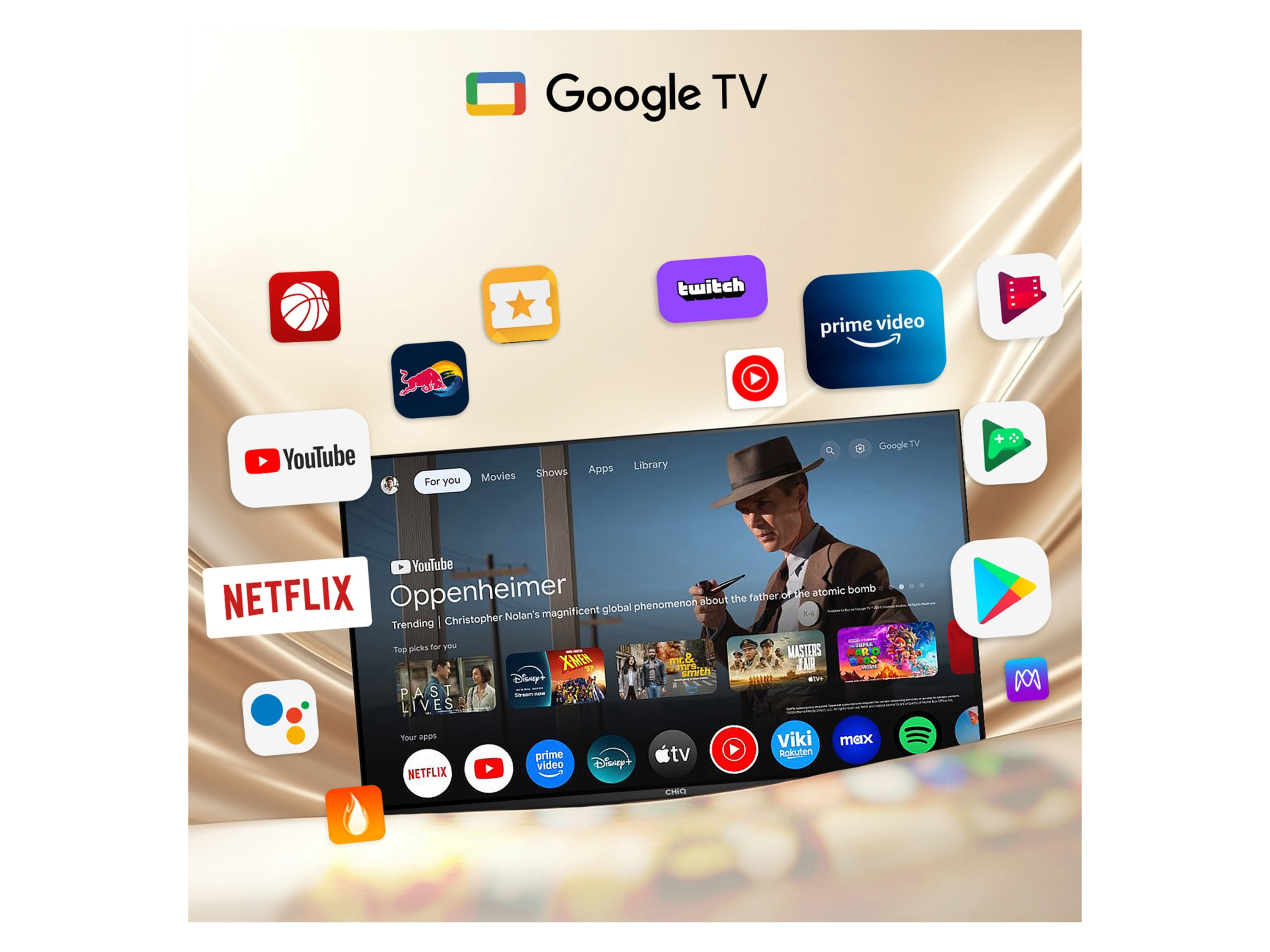 Chiq  Smart TV »L32FM10V«, 32 Zoll (80 cm) 2