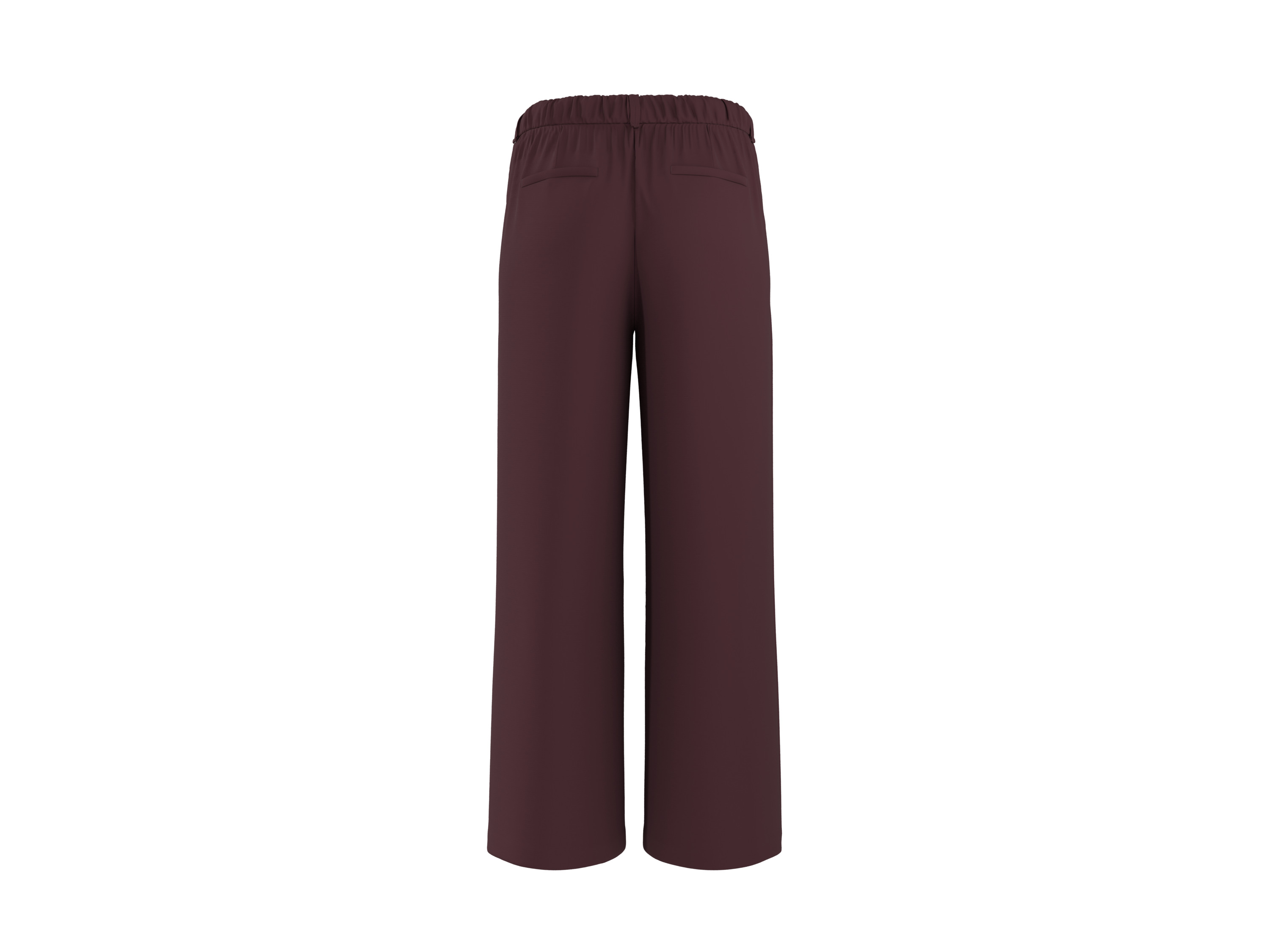 ESMARA® Damen Wide-Leg-Hose (Rot, S(36/38)) – Bild 2 von 2