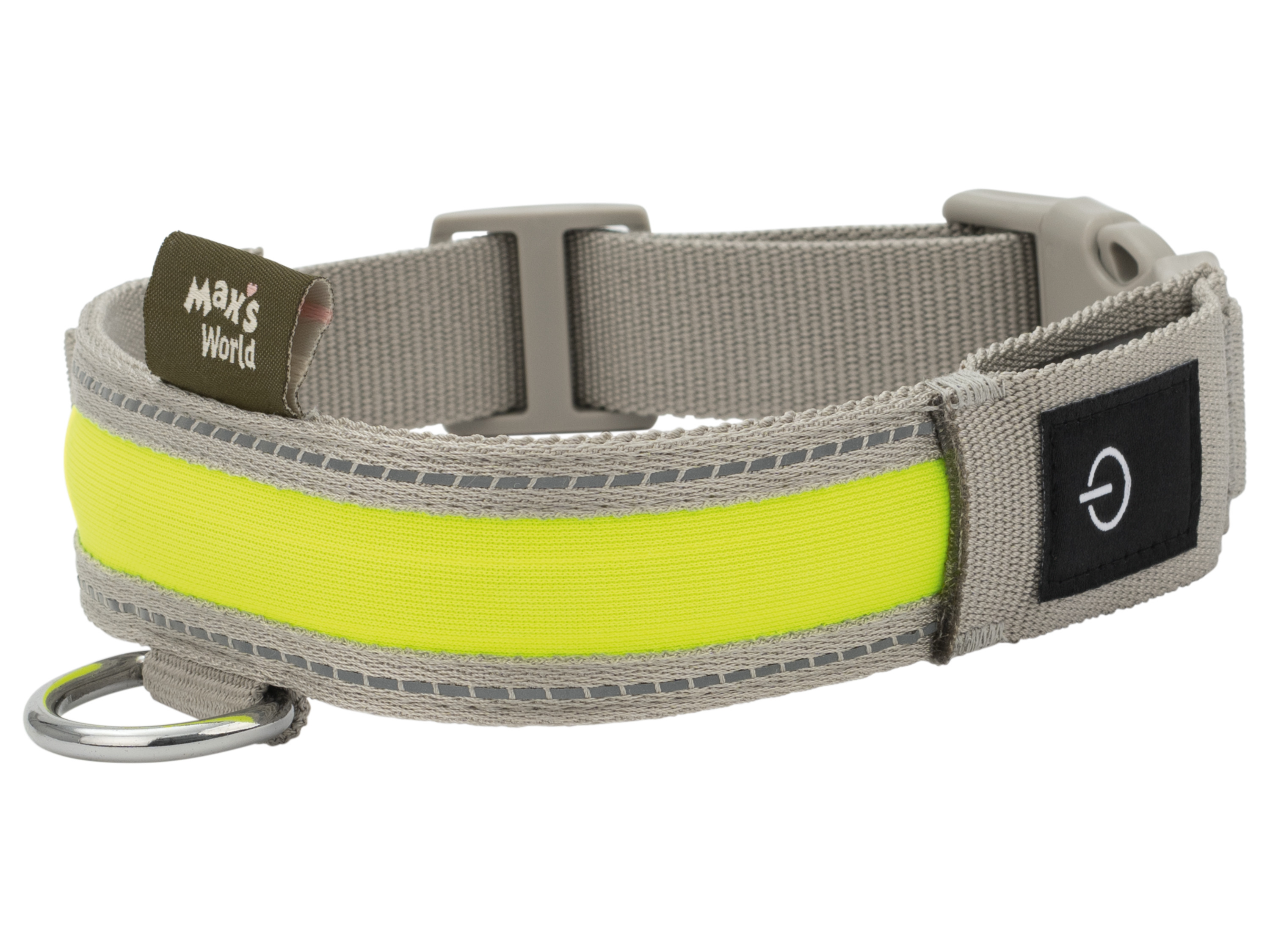 MAX & MILA'S WORLD LED-Hundehalsband / LED-Hundeleuchtschlauch (M)